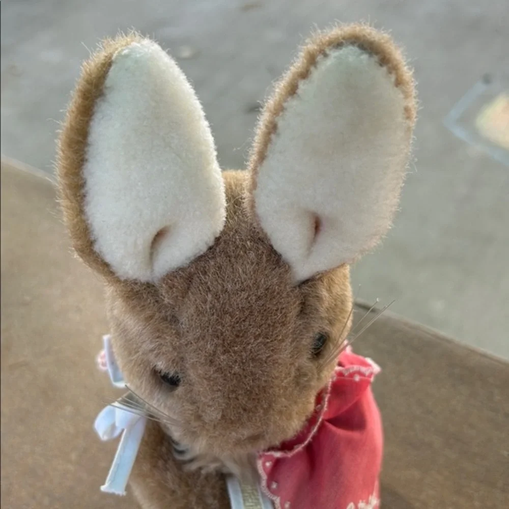 Peter Rabbit Beatrix Potter Cottontail Bunny Eden Brown Plush Stuffed Animal Toy